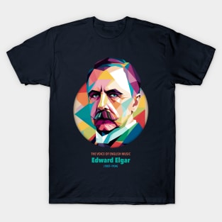 Edward Elgar in WPAP T-Shirt